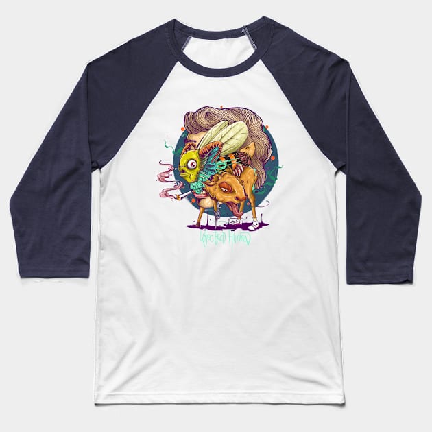 Human Infected Baseball T-Shirt by Otpirusthree merch